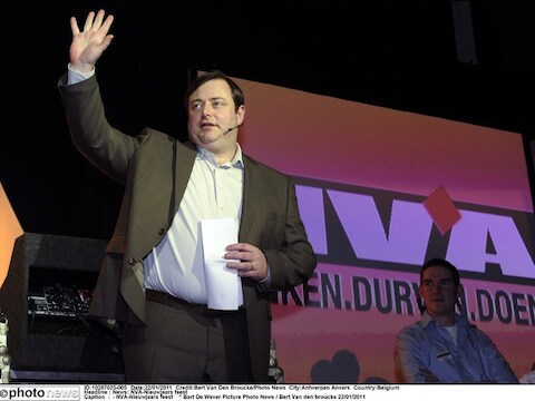 NV-A-voorzitter Bart De Wever.