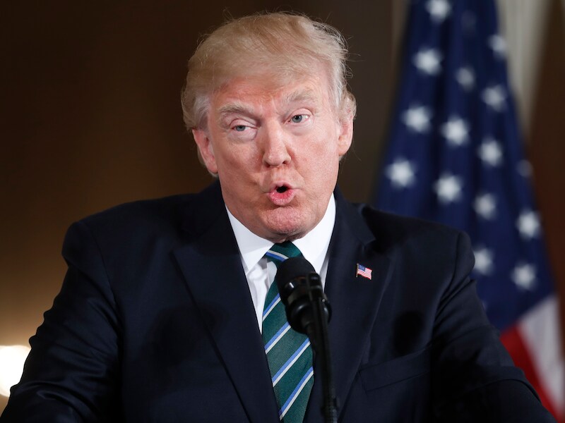 Amerikaans president Donald Trump