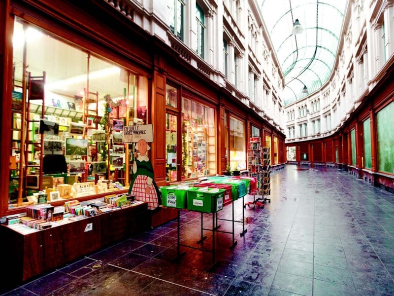 De Passage de la Bourse: een belle-époquewinkelgalerij die niet moet onderdoen voor de Sint-Hubertusgalerijen in Brussel.