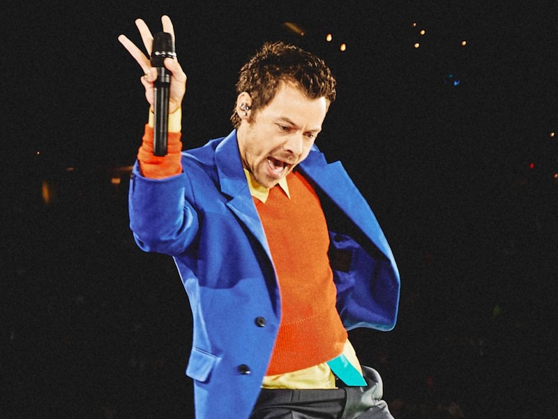 Harry Styles in Amsterdam. 