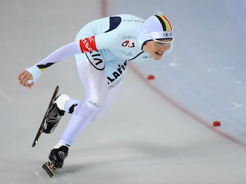 Jelena Peeters zette een mooie prestatie neer op het EK allround