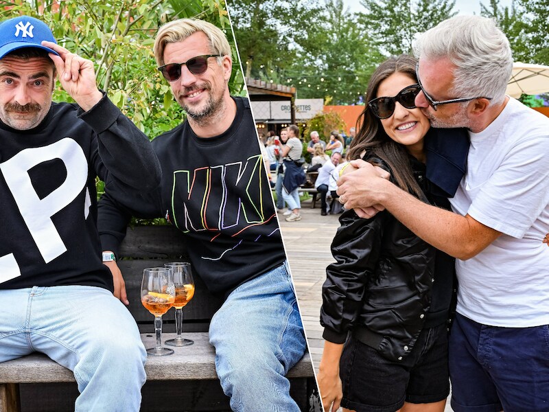 Een haast onherkenbare Robin Pront en romantiek bij Lies Vandenberghe en Maarten Breckx: BV’s genieten van laatste dag Rock Werchter