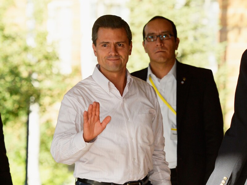 Mexicaans president Enrique Peña Nieto.