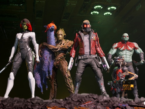 Al bekend van de films en de strips, nu ook in een blockbustergame: de Guardians of the Galaxy.