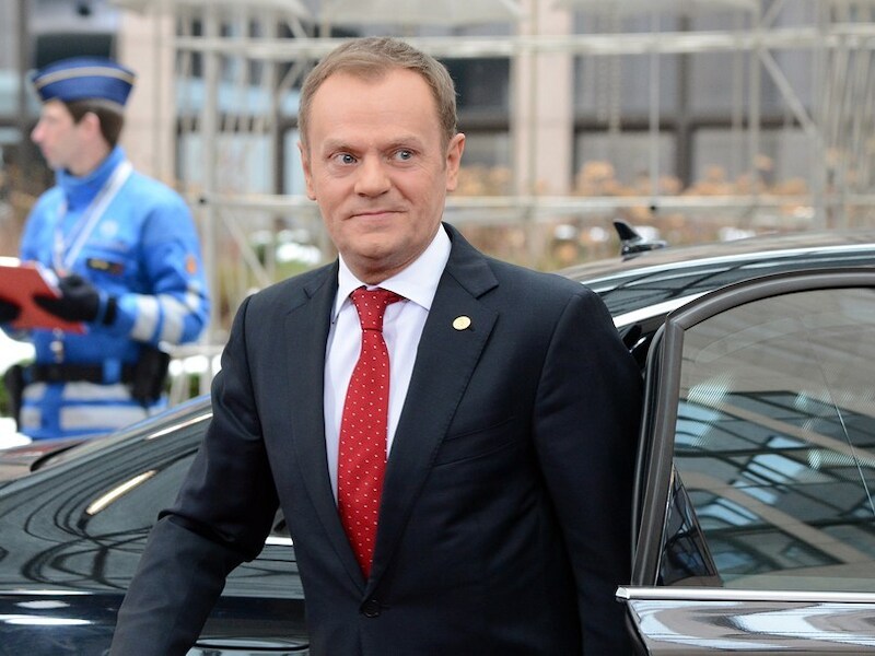 De Poolse premier Donald Tusk