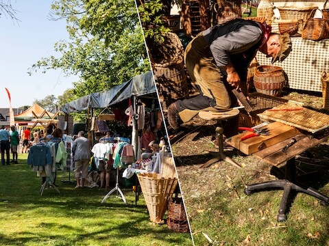Tijdens de Oogstenfeesten kan je kennismaken met heel wat oude ambachten.