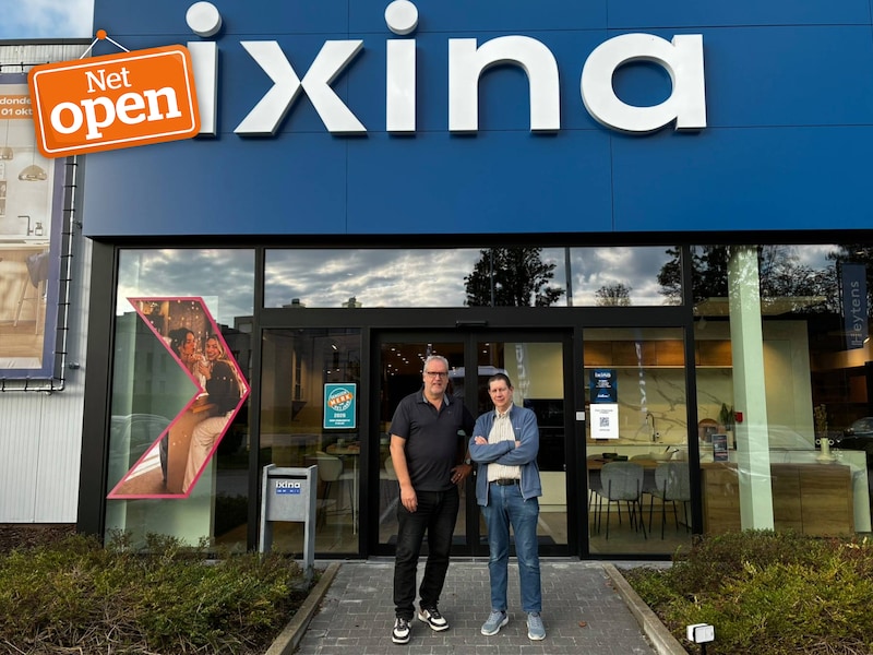 Serge Vandriessche en Erwin Fierens openen nieuwe Ixina winkel in Lier