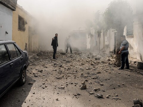 Eerder deze week vielen ook al raketten op Kilis.