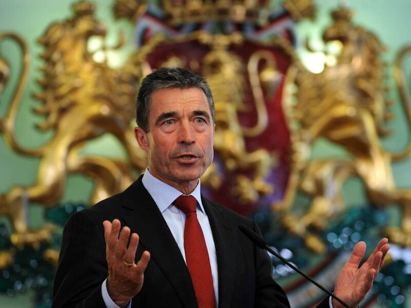NAVO-topman Anders Fogh Rasmussen.