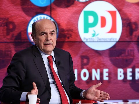 Wellicht wordt de centrumlinkse Pier Luigi Bersani de nieuwe premier.