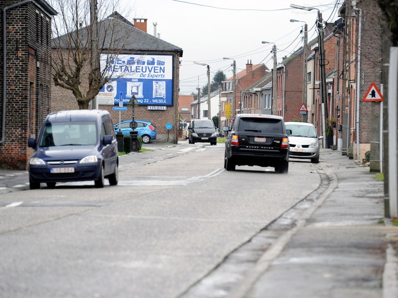 De Wakkerzeelsebaan in Wijgmaal. 