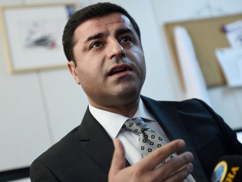 Selahattin Demirtas in oktober 2015.