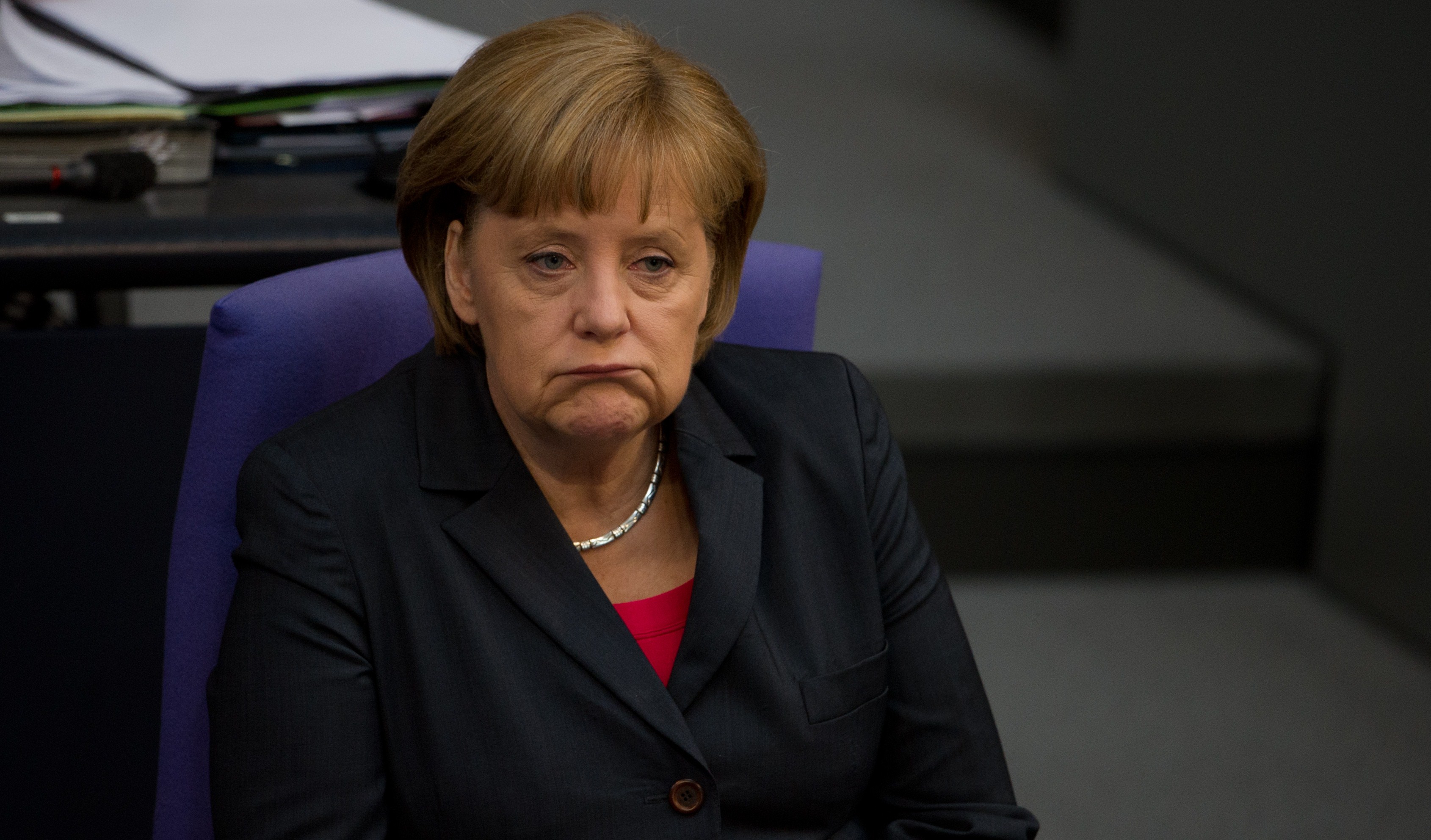 Bondskanselier Angela Merkel.