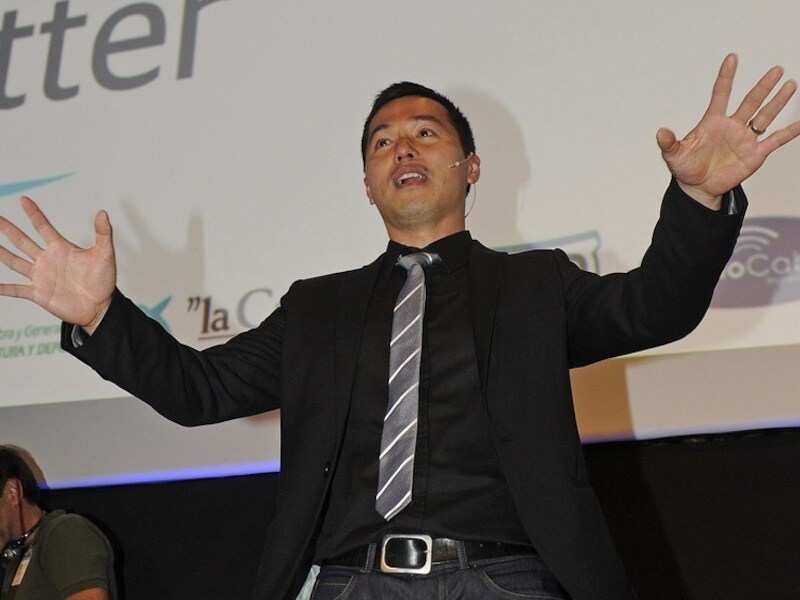 De Britse algemeen directeur Tony Wang van Twitter.