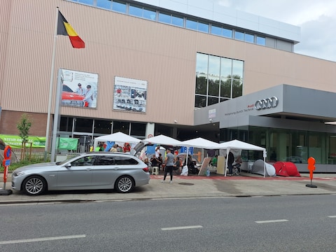 De voormalige Audi-site in Vorst.