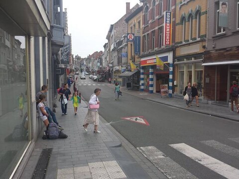 Het centrum van Geraardsbergen maakt kans op een black-out.