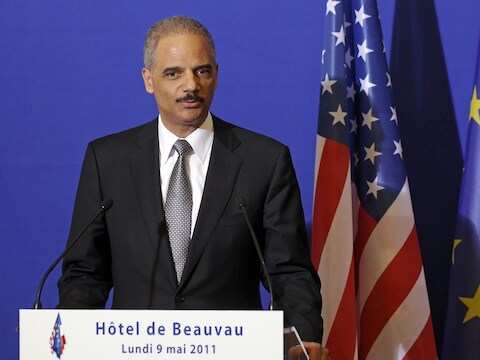 Eric Holder, de Amerikaanse minister van Justitie.