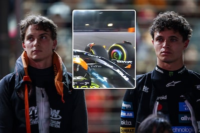 “Ik draag gevolgen tot einde van het seizoen”: McLaren-ploegmaats Norris en Piastri komen terug op botsing in Singapore