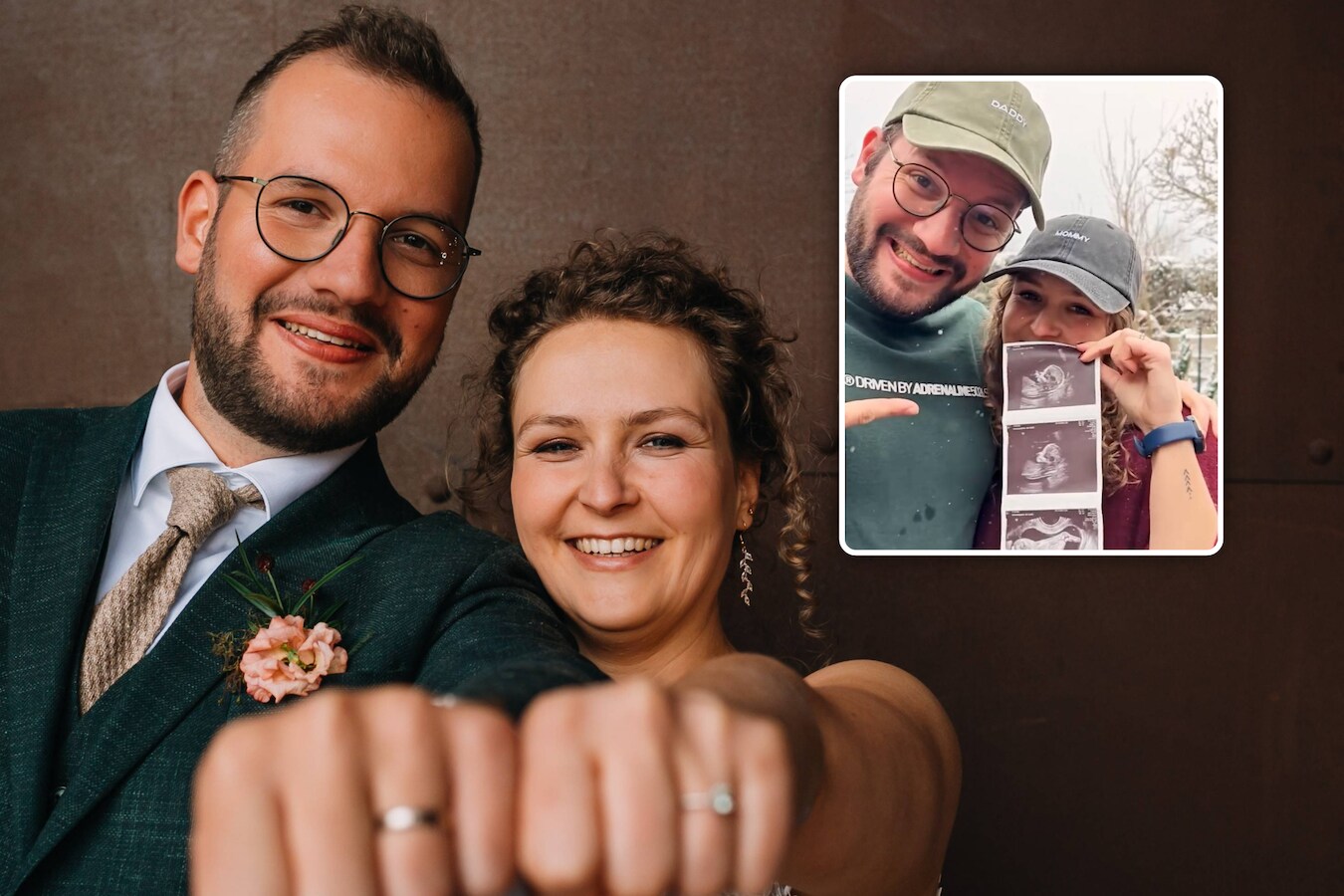 Jidse en Jorina uit 'Blind getrouwd' in blijde verwachting ...