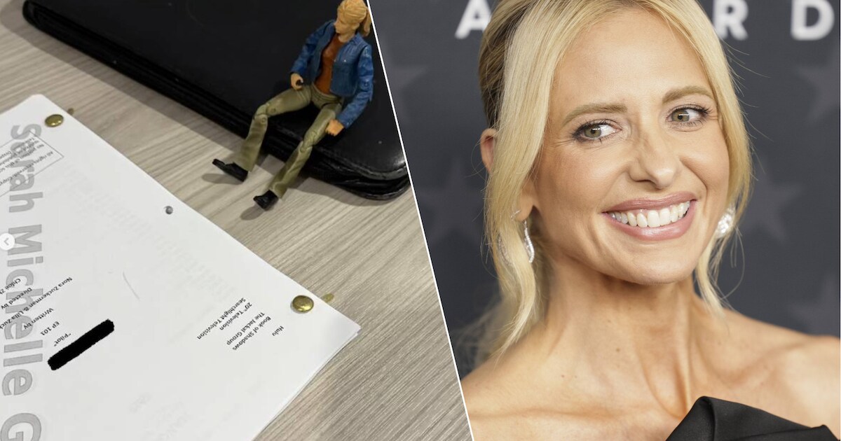 “Babystapjes”: Sarah Michelle Gellar toont fans script van ‘Buffy ...