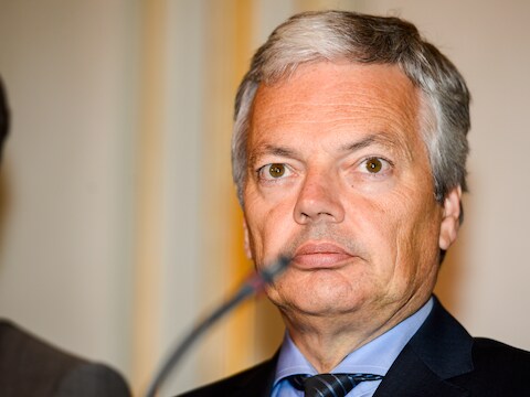 Buitenlandminister Didier Reynders (MR).