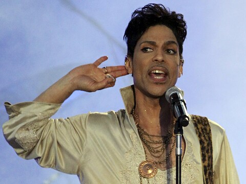 Prince (1958-2016), foto uit 2011.
