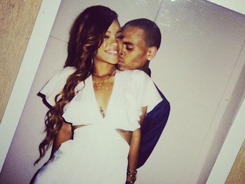 Rihanna en Chris.