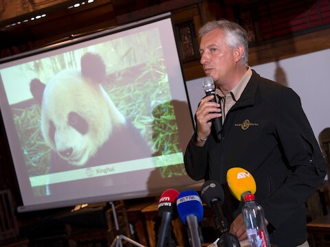 Eric Domb van Pairi Daiza.
