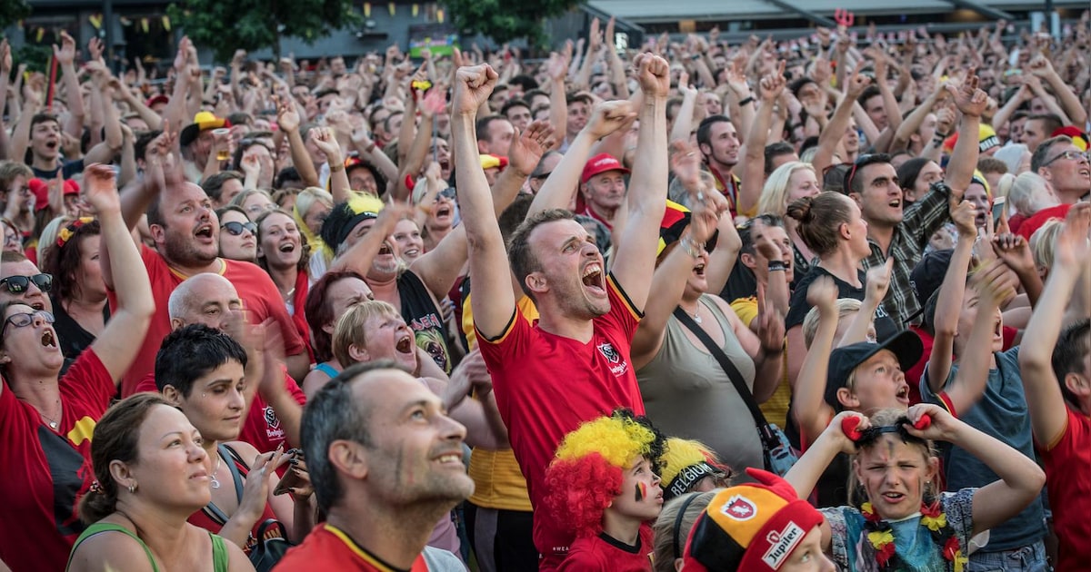 Dorpsplein wordt WK-Dorp voor supporters van de Rode Duivels | Regio ...
