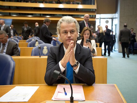 PVV-leider Geert Wilders