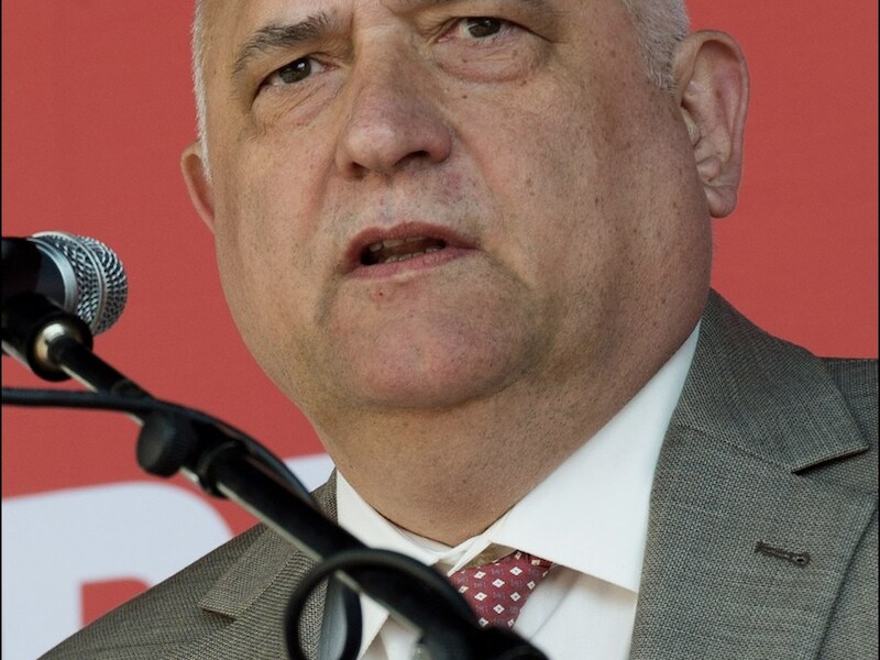 Rudy De Leeuw, voorzitter van het Algemeen Belgisch Vakverbond (ABVV).