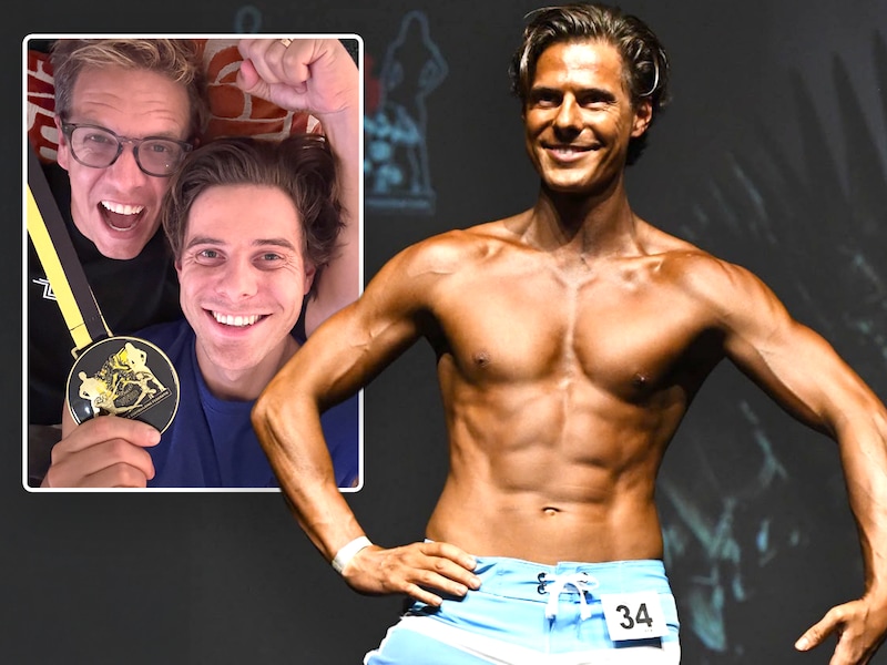 Dorian Liveyns pakt zilver op Men’s Physique-wedstrijd