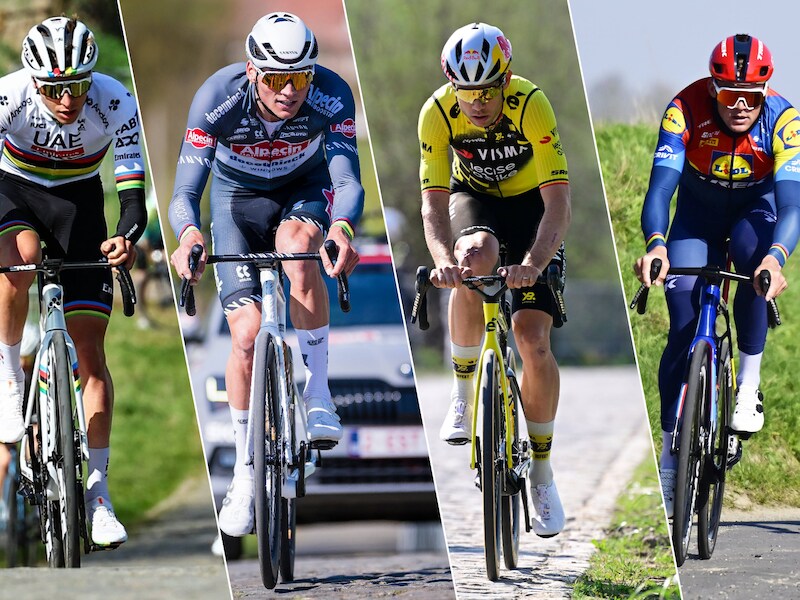 POLL. Wie wint volgens u de Ronde van Vlaanderen: Mathieu van der Poel, Tadej Pogacar of toch Wout van Aert?