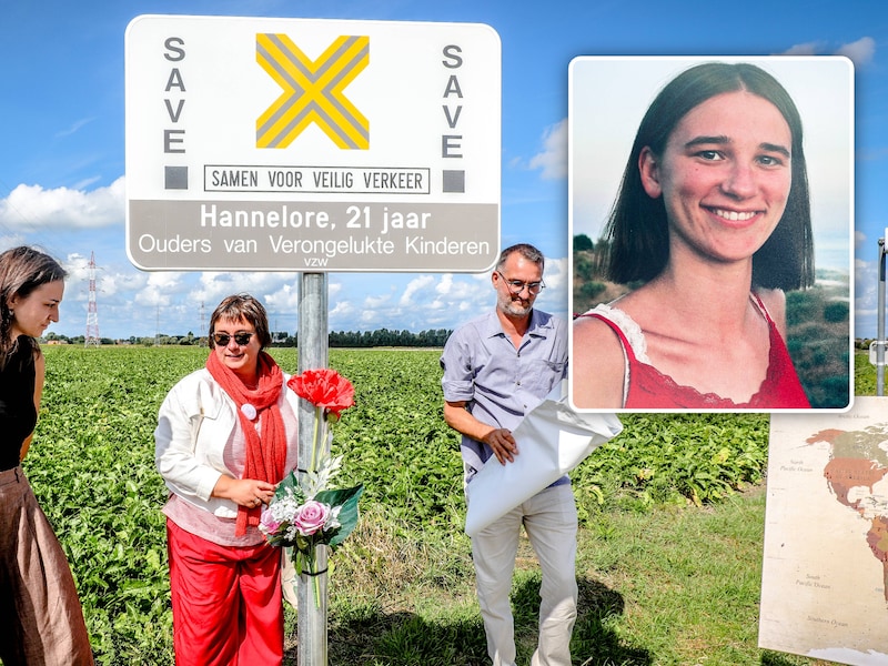 SAVE-bord voor Hannelore (21), die werd doodgereden door chauffeur onder invloed: “We willen niet dat nog meer ouders zo’n telefoontje krijgen”