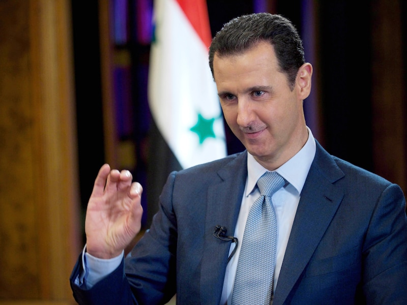 Syrisch president Assad.