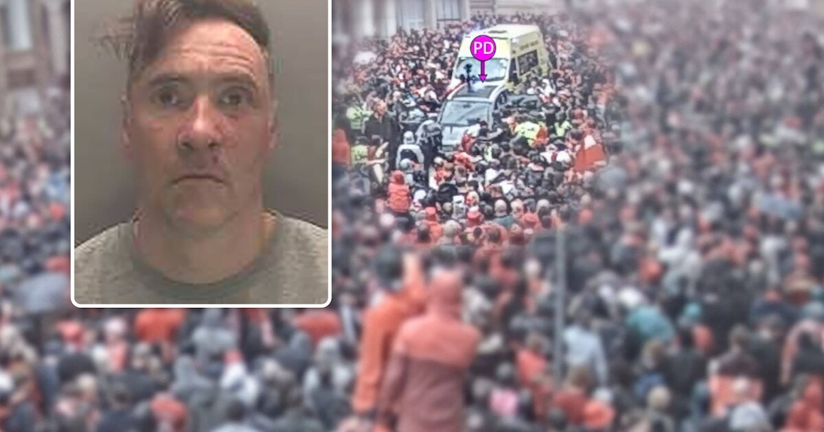 Man die inreed op Liverpool-supporters en 134 gewonden veroorzaakte ...