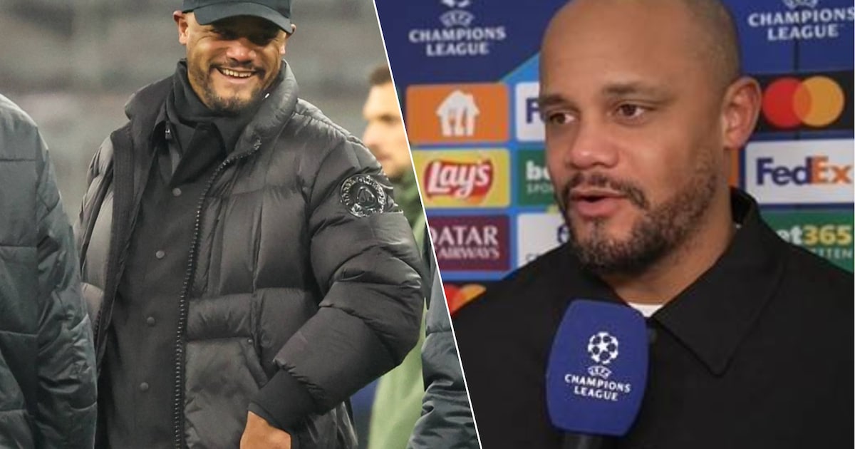 “Gelukkig was onze tweede helft veel beter”: ook Vincent Kompany zag een heel sterk Union