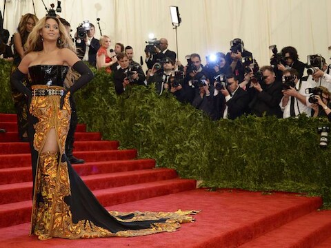 Beyoncé op het Met Gala