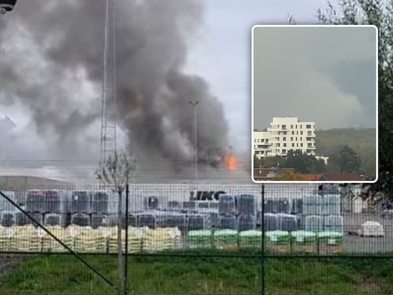 Zware industriebrand aan de D’Herbouvillekaai in Antwerpen, Inzet: Brand aan de D’Herbouvillekaai in Hoboken