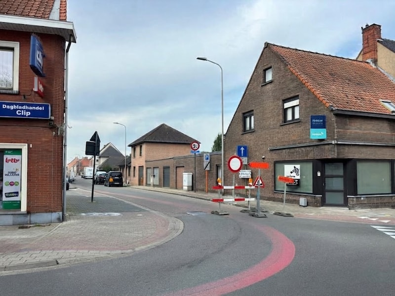 De werken in de Sint-Amandswijk.