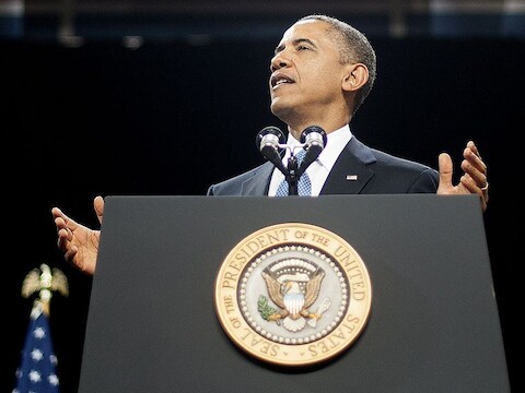 Obama hoopt dat de Russische president Vladimir Poetin bereid is hetzelfde te doen.