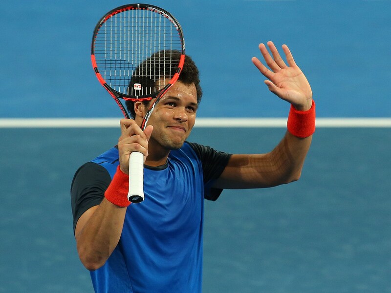 Jo-Wilfried Tsonga.