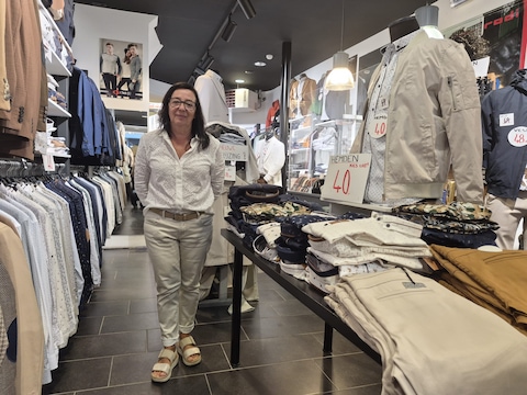 Monique Naert zet straks na 37 jaar een punt achter New Look in Roeselare.