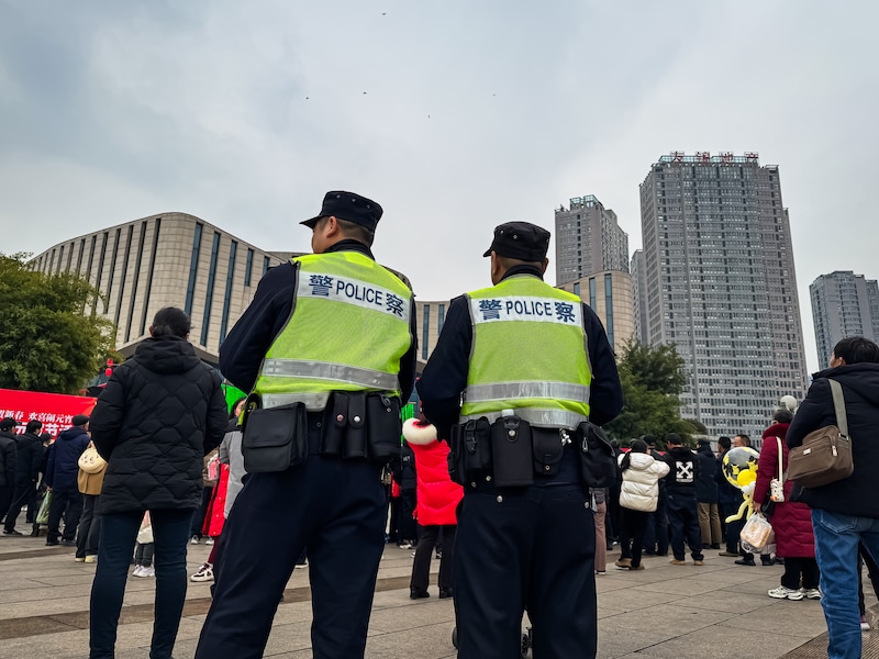 Illustratiebeeld. Chinese agenten. 