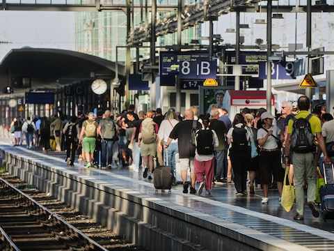 Centraal station van Frankfurt, Duitsland, woensdag 24 juni 2026.