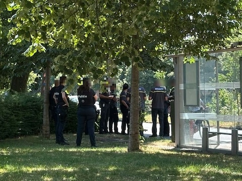 Controle op zwartrijders.