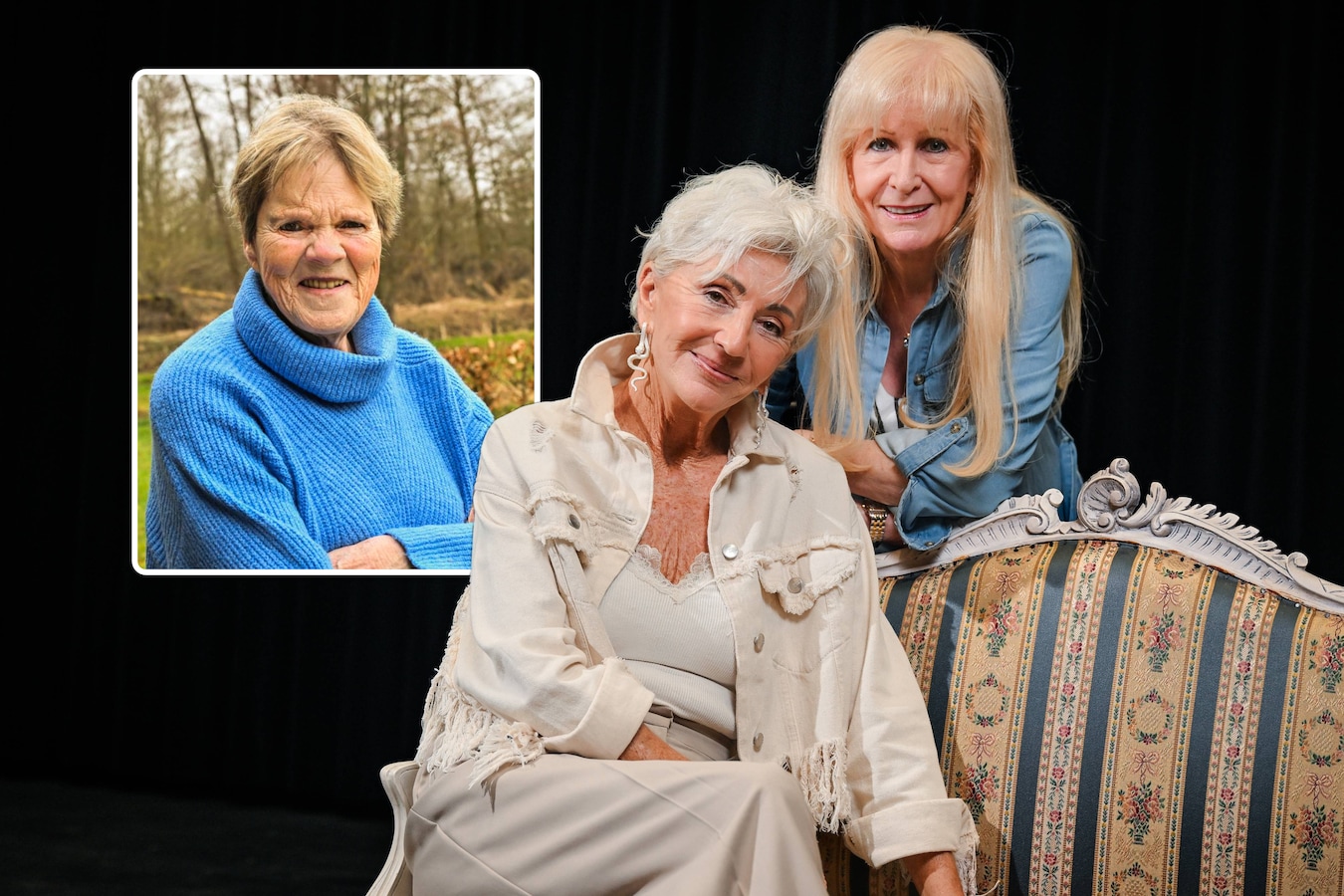 Martine Jonckheere en Micha Marah eren Margriet Hermans: “Sinds ze ziek  werd, zit ik op een emotionele rollercoaster” | Foto | hln.be