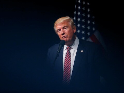 De Republikeinse presidentskandidaat Donald Trump
