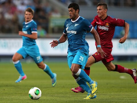 Ook Hulk was trefzeker voor Zenit (archiefbeeld).