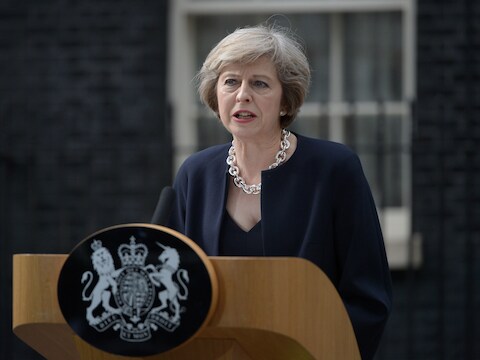 Theresa May.